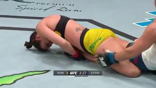 UFC Fight Night: Mackenzie Dern logró histórico triunfo con una letal llave jiu-jitsu en Las Vegas