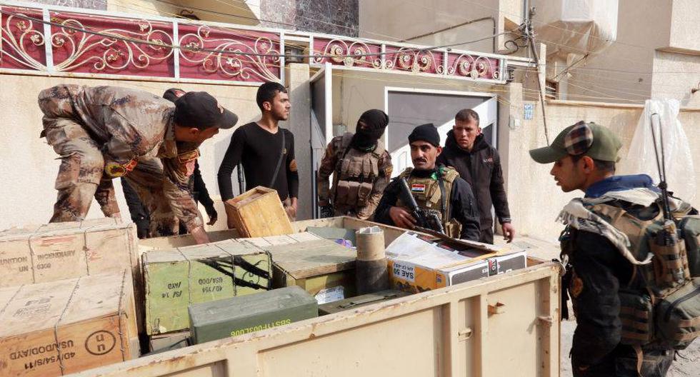 Fuerzas que luchan contra ISIS en Mosul reciben municiones. (Foto: EFE)