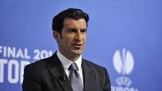 Luis Figo presentará campaña para presidencia de FIFA el jueves