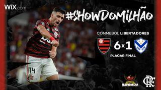 Flamengo goleó sin piedad 6-1 a San José por la Copa Libertadores