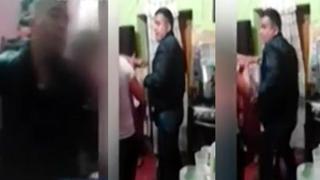 Cusco: hombre golpea a su ex pareja con una pistola en presencia de sus hijos