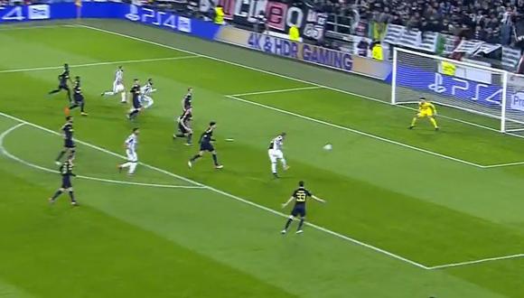 Gonzalo Higuaín marcó golazo ante Tottenham por la Champions League. (Foto: captura de YouTube)