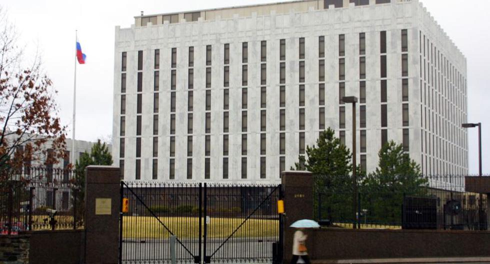Embajada de Rusia en Washington (EEUU). (Foto: Getty Images)