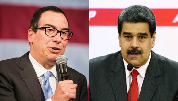 El secretario del Tesoro estadounidense advierte queel  gobierno de Maduro "carece de legitimidad" para pedir préstamos. (Foto AFP)