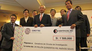Concytec promoverá proyectos de investigación por S/. 89 mlls.