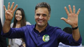 Brasil: Neves sufragó y habló de campaña "sórdida" en su contra