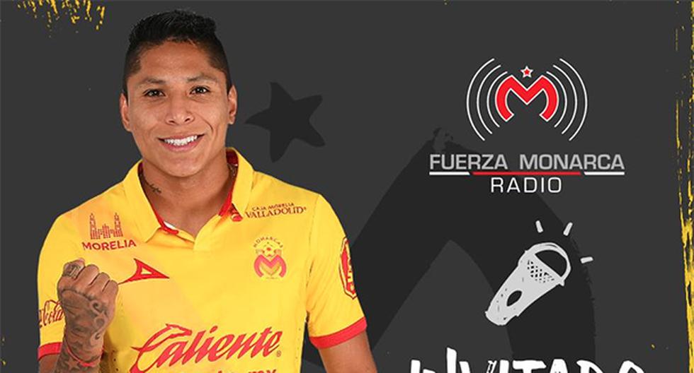 Raúl Ruidíaz fue protagonista de una amena entrevista sobre su llegada al Monarcas Morelia. El delantero peruano hizo una promesa a los hinchas mexicanos. (Foto: Facebook - Morelia)