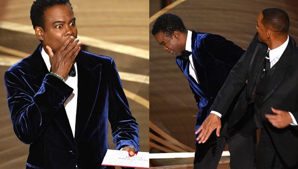 Chris Rock responde a un año del golpe de Will Smith en la gala de entrega de los Oscar 2022. (Foto: AFP)