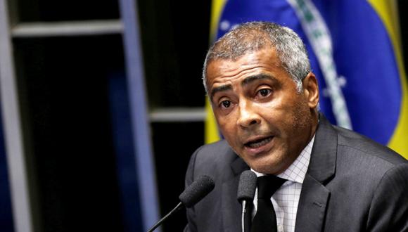 Romario, ex astro brasileño y actual senador. (Foto: Reuters/Ueslei Marcelino)