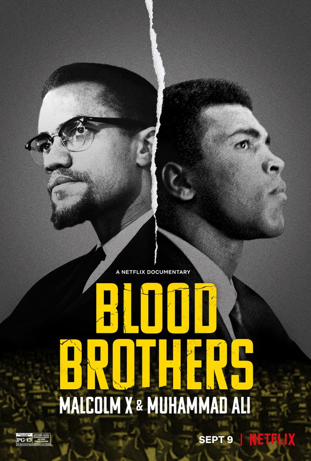 Official poster of "Blood Brothers: Malcolm X and Muhammad Ali".  (Netflix)