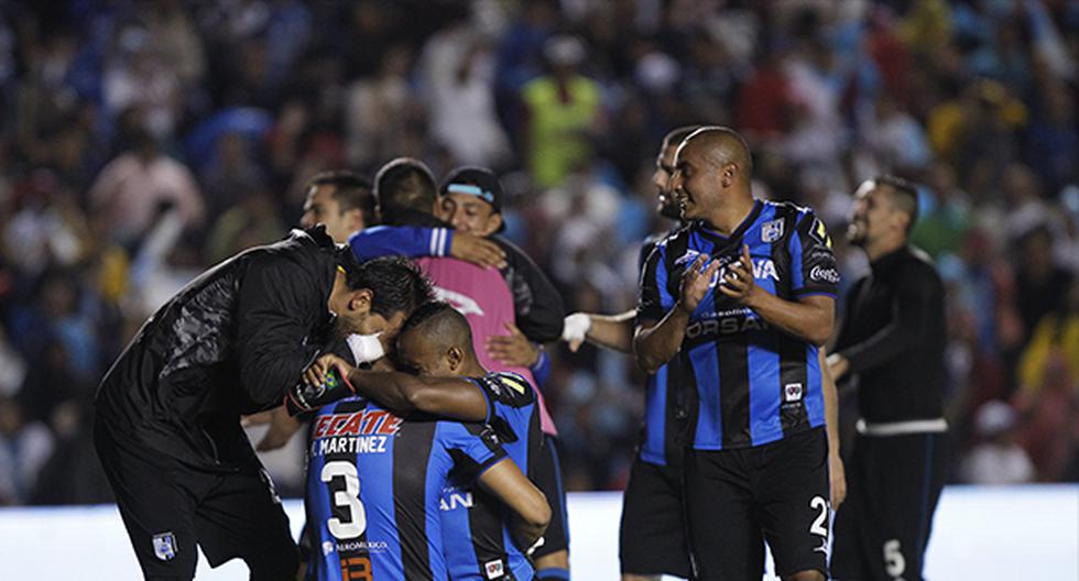 Ronaldinho Gaucho presente en otra final. (Foto: EFE)