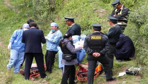 Camioneta cayó a abismo en San Martín dejando cuatro muertos