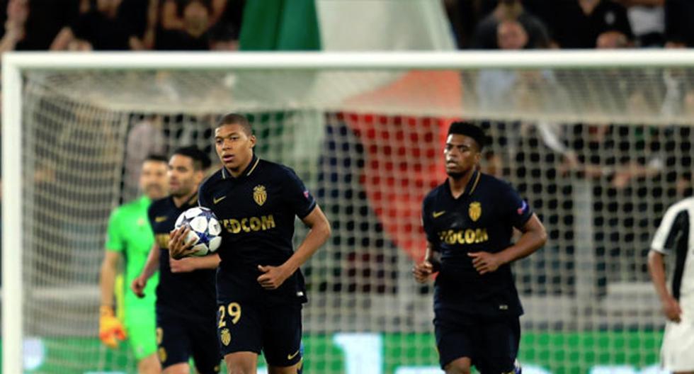 Mbappé marcó el descuento en el Juventus vs Mónaco | Foto: Getty