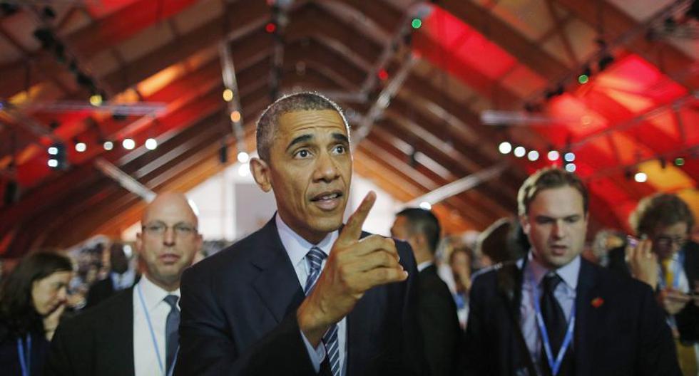 Barack Obama ofreció su discurso ante la cumbre del clima (COP21). (Foto: EFE)