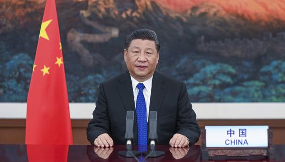 Xi Jinping promete que si China desarrolla la vacuna contra el coronavirus será un “bien público mundial”. (Foto: Li Xueren/Xinhua via AP).