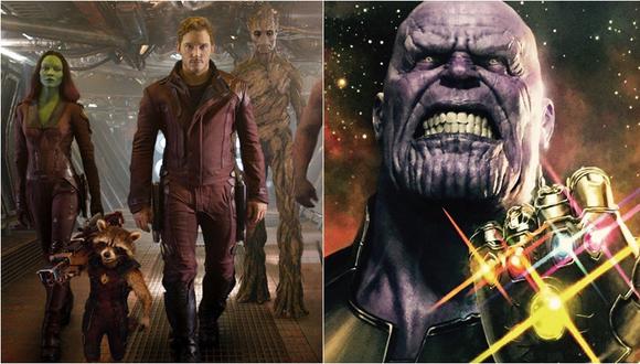 Los Guardianes de la Galaxia se enfrentarán a Thanos en "Avengers: Infinity War", que se estrenará en 2018.