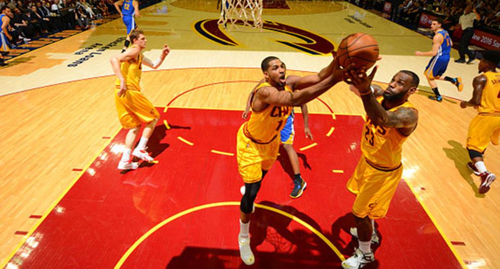 Cavaliers sumó su segundo triunfo ante los Warriors en la tercer final de la NBA. (Foto: Getty Images)