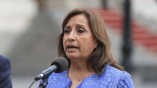 Dina Boluarte pide al Congreso debatir adelanto de elecciones el primer día de la próxima legislatura