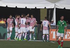 Croacia venció 2-1 a México en partido amistoso jugado en Los Ángeles