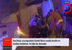 Perú: excongresista Daniel Mora resultó herido por su propio hijo