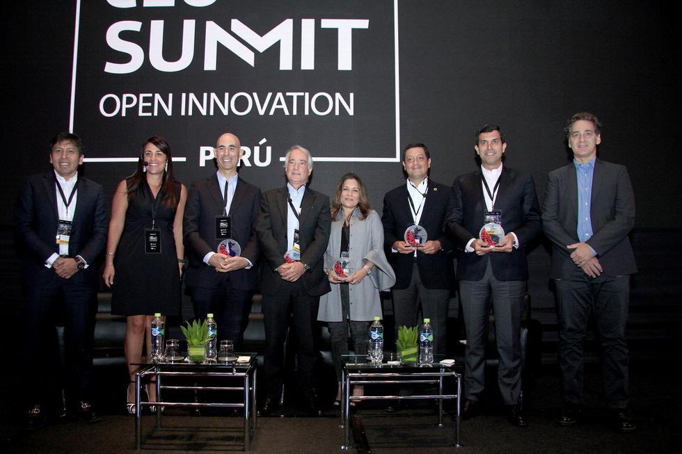 Los CEOs remarcaron la importancia de trabajar de la mano las Fintechs para acercar los servicios financieros a más peruanos (Foto: Telefónica)