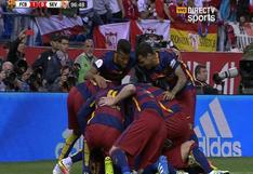 Barcelona vs Sevilla: el gol de Jordi Alba en el tiempo suplementario 
