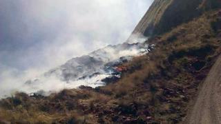 Cusco: incendio forestal cobra la vida de adulto mayor cuando trataba de apagar las llamas