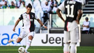 Cristiano Ronaldo convirtió el 3-1 con un espectacular tiro libre en el derbi de Turin | VIDEO