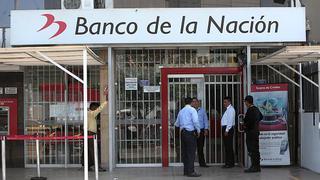 Banco de la Nación sancionará responsables por pagos de locales inoperativos