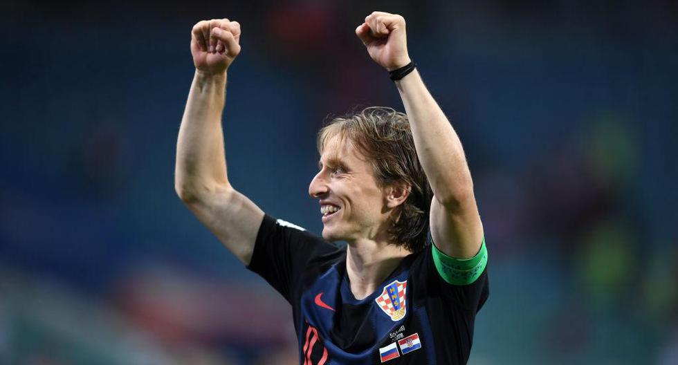 Luka Modric aseguró que no piensa en el Balón de Oro, sino en el éxito de su equipo. | Foto: Getty