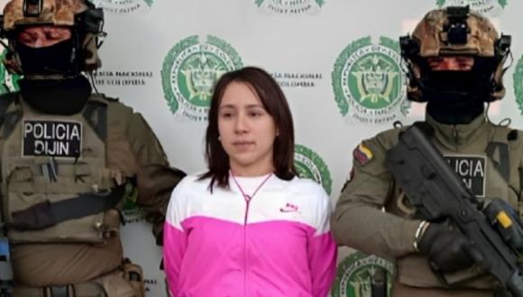 Wanda del Valle Bermúdez, alias 'la bebecita del crimen', fue capturada en Colombia el pasado 6 de diciembre | Foto: Policía de Colombia
