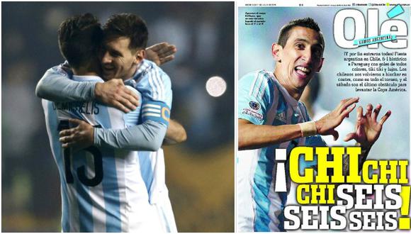 Selección argentina: ¿Qué dijo la prensa tras pase a la final?