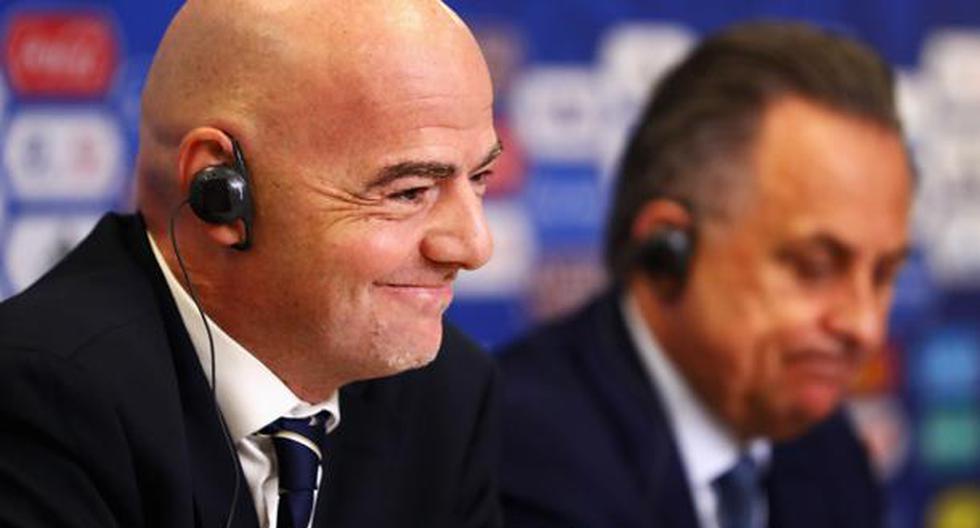 Gianni Infantino envió saludo cordial y felicitó a Perú por clasificar al Mundial | Foto: Getty