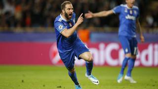 Juventus venció 2-0 a Mónaco con doblete de Gonzalo Higuaín