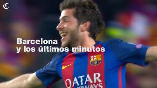 Barcelona y sus goles más importantes en los últimos minutos