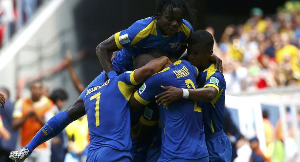 Brasil 2014: Suiza vs. Ecuador: el gol de Valencia desde ...