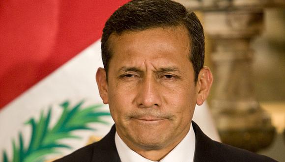El presidente Humala registra su nivel de aprobación más bajo