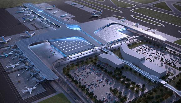 En qué porcentaje está avanzando el nuevo Aeropuerto Internacional Jorge Chávez