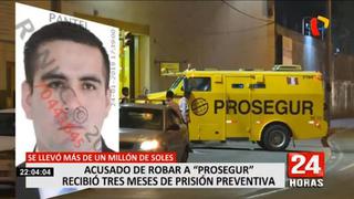 Ordenan prisión preventiva para ex agente de Prosegur acusado de robar más de S/2 millones