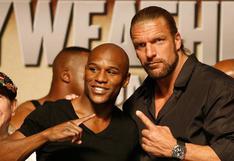 Mayweather vs Pacquiao: Triple H felicitó a "Money"