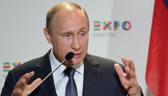 Putin pide en Italia eliminar las sanciones contra Rusia