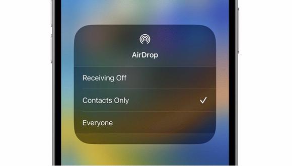 Apple combate el spam en Airdrop: habrá un límite temporal para recibir archivos de desconocidos. (Foto: Apple)