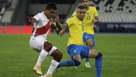 Raziel García tuvo una gran actuación en la semifinal de la Copa América ante Brasil | Foto: AP