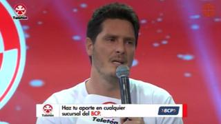 Cristian Rivero se quebró y lloró al destacar labor social de la Teletón [VIDEO]