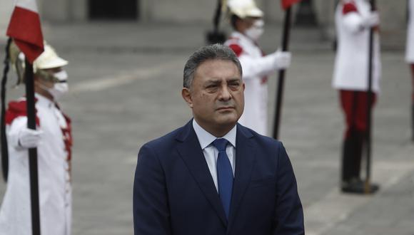 RPP detalló que Carlos Jaico llegó a Palacio de Gobierno sin brindar declaraciones a la prensa y mientras se realizaba la diligencia. (Foto: César Campos)