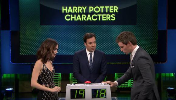 Eddie Redmayne mostró cuánto sabe de "Harry Potter" [VIDEO]