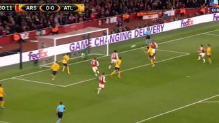 Atlético Madrid vs. Arsenal: Lacazette marcó golazo de cabeza para el 1-0 | VIDEO