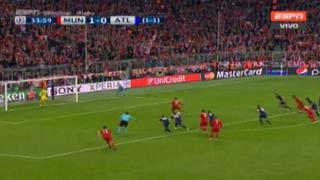 Bayern-Atlético: Oblak atajó penal a Thomas Müller [VIDEO]