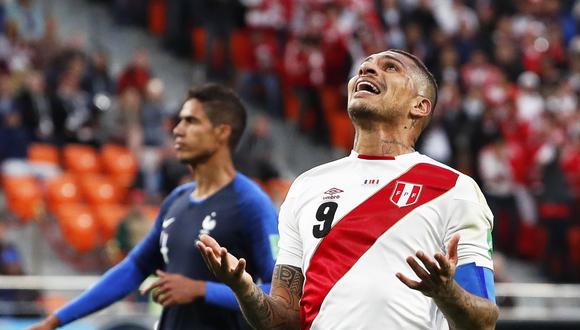 Perú vs. Francia: Paolo Guerrero habló tras la eliminación del Mundial Rusia 2018. (Foto: EFE)