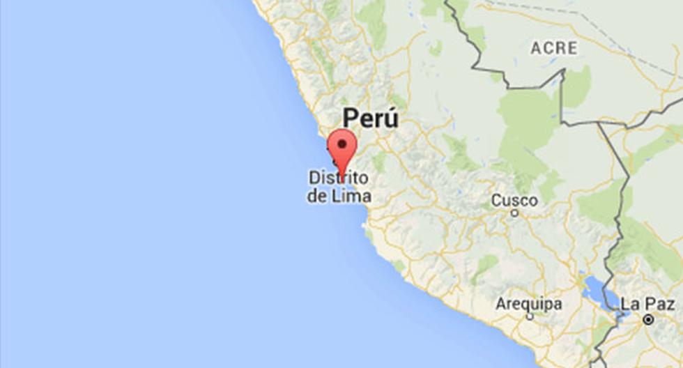 El temblor tuvo una intensidad de grado II en Chilca, precisó el IGP. (Foto: Twitter|@Sismos_Peru_IGP)